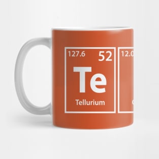 Tech (Te-C-H) Periodic Elements Spelling Mug